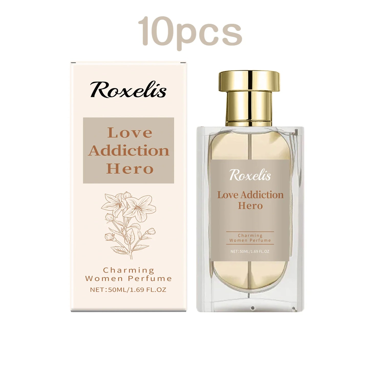 Roxelis 50ml Charming Women Perfume Long Lasting