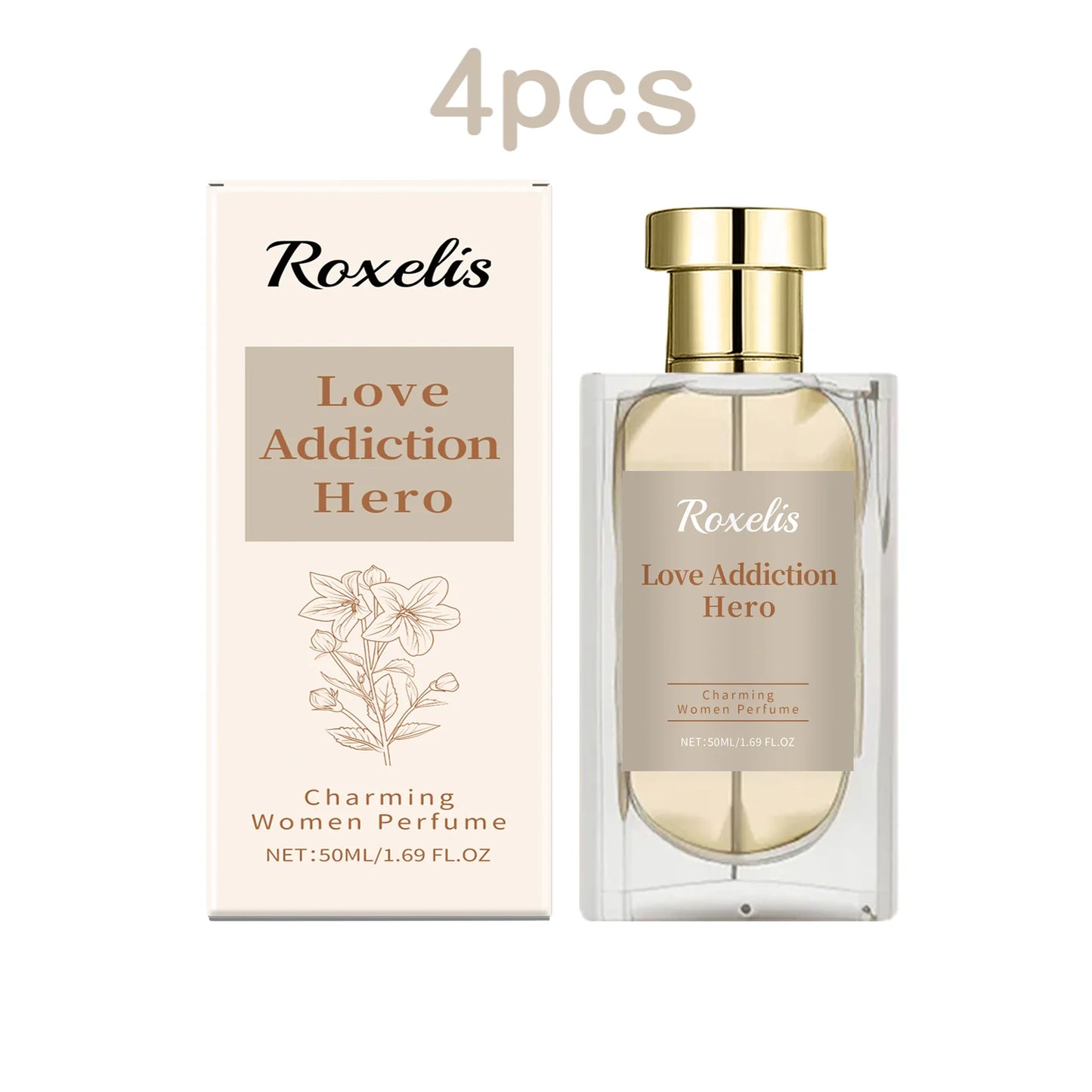 Roxelis 50ml Charming Women Perfume Long Lasting