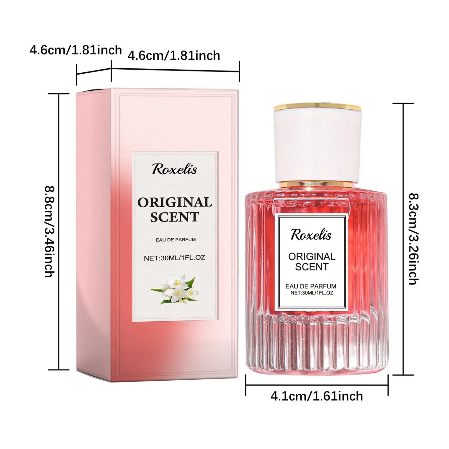 Roxelis 30ml Jasmine Pheromone Perfume Long Lasting Scent