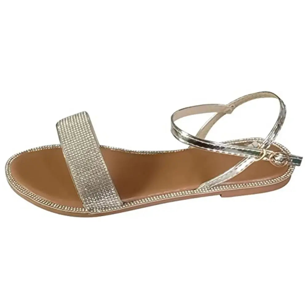 Women Slippers Summer Fashion Ladies Rhinestone