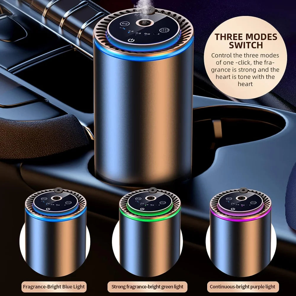 Smart Car Air Freshener with Essential Oil Diffuser