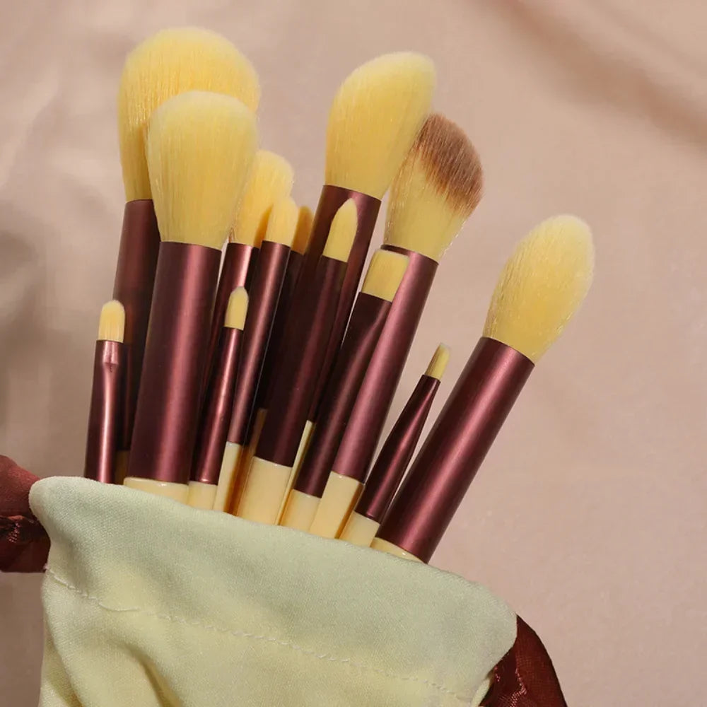 13 PCS Makeup Brushes Set Eye Shadow Foundation