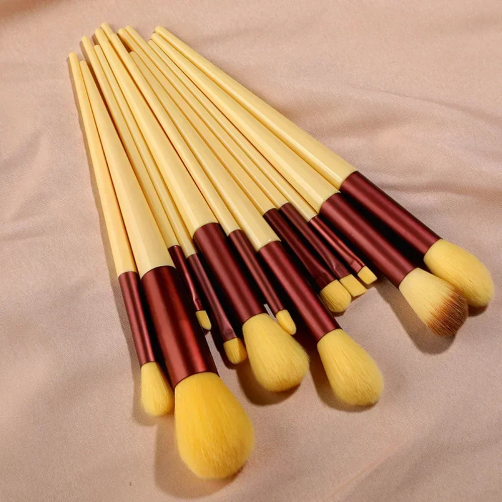 13 PCS Makeup Brushes Set Eye Shadow Foundation