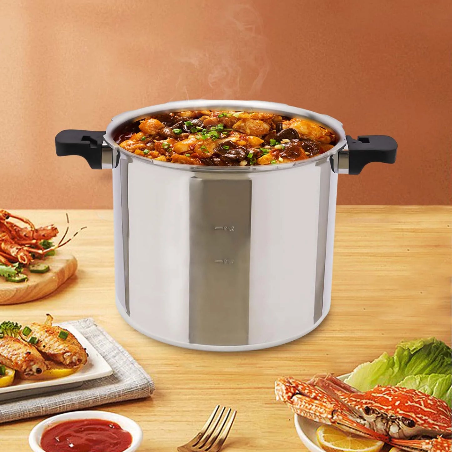 23 Quart Pressure Canner and Cooker with Gauge