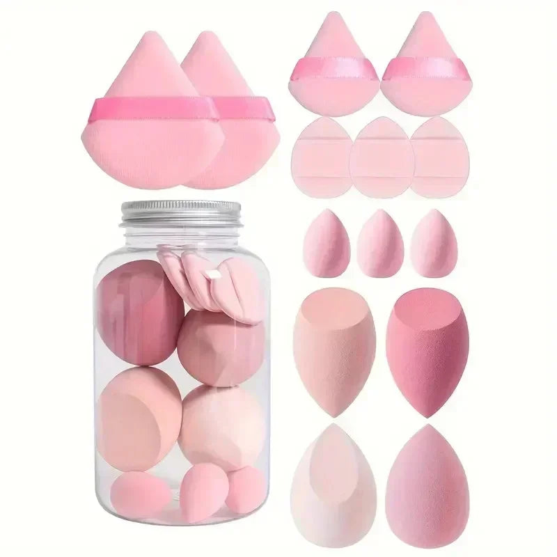 14Pcs Makeup Sponge Cosmetic Puff Foundation