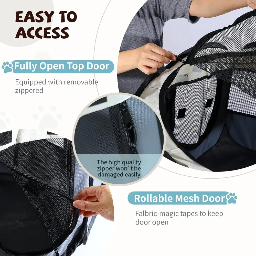 Portable Pet Dog Playpen Foldable