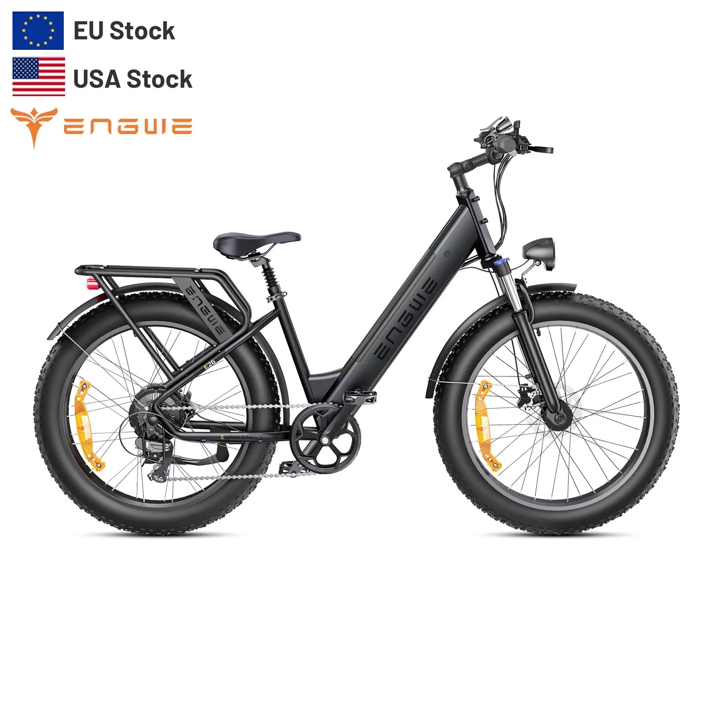 ENGWE E26 ST 250W 48V 16AH All-terrain Off-Road Electric Bicycle 26-inch Fat Tire Hydraulic Brake 32KM/H Resistance Bicycle