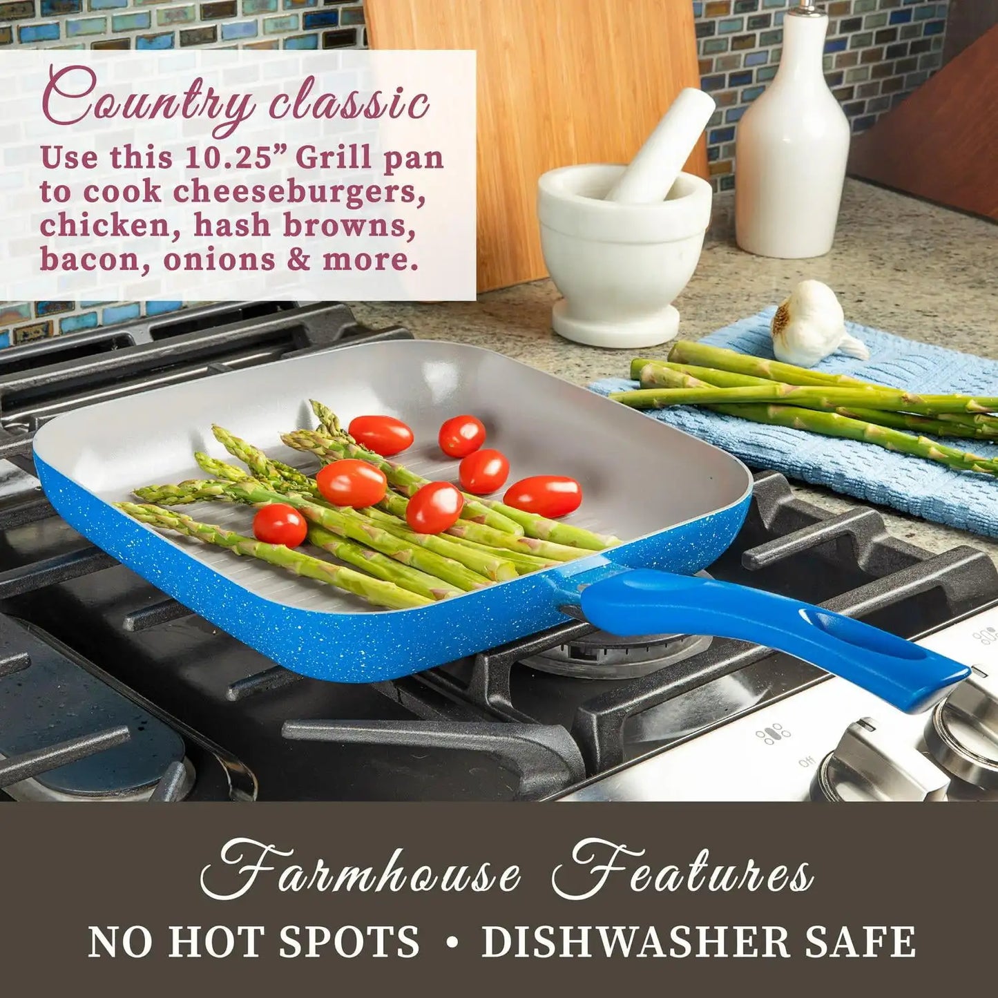 Nonstick Pots and Pans 13 Piece Set Kitchen Cookware