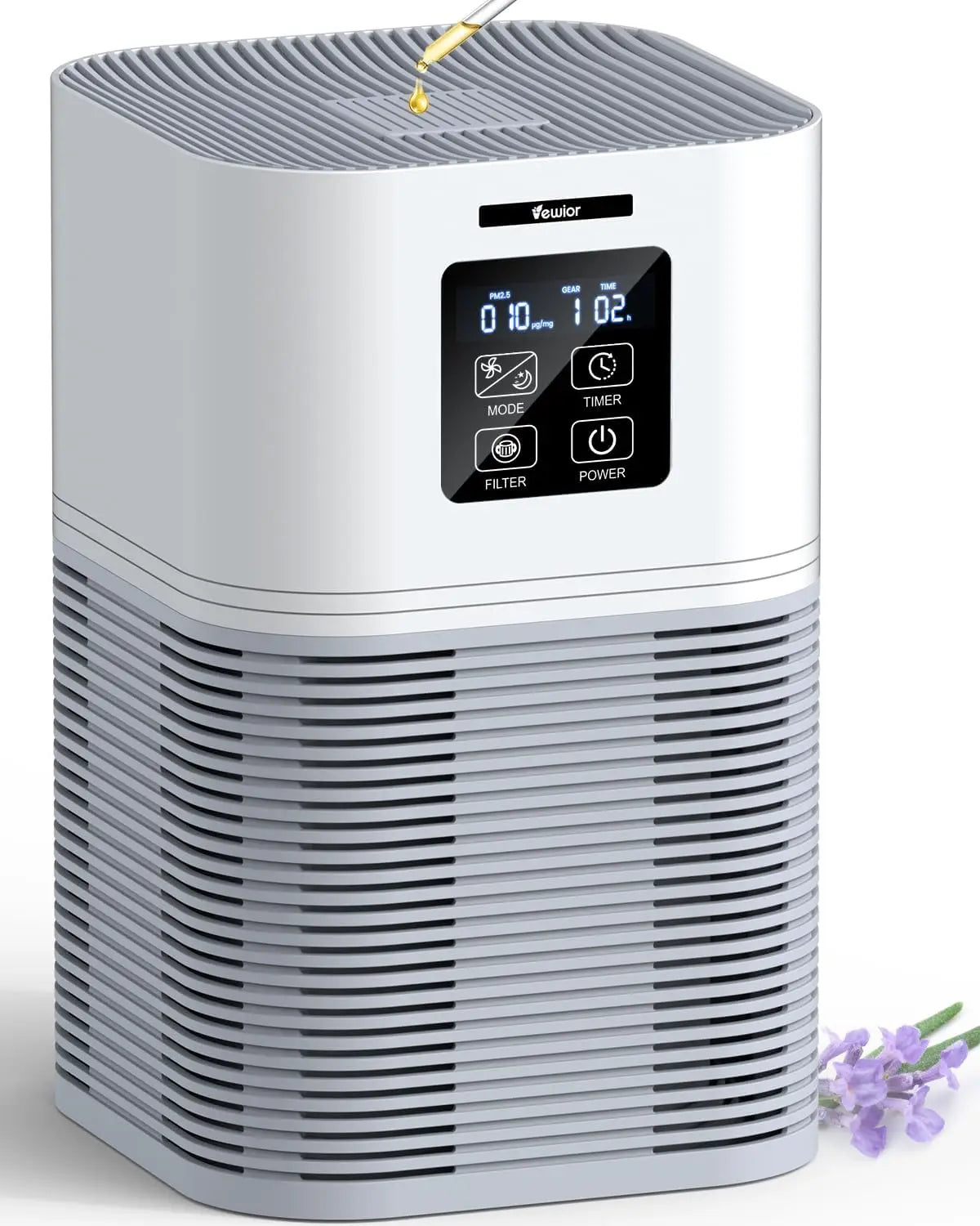 2 in 1 Air Purifier for Home Allergies