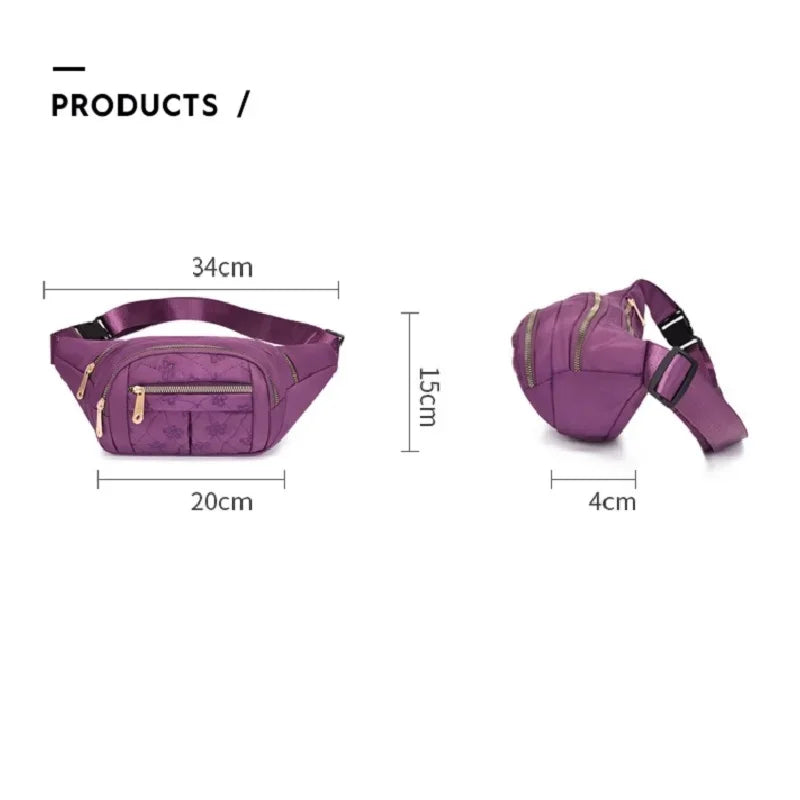 Men's and women's sling belt bag