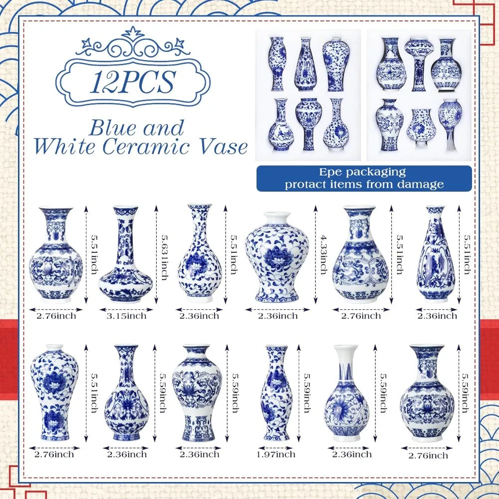 Porcelain Blue and White Vase