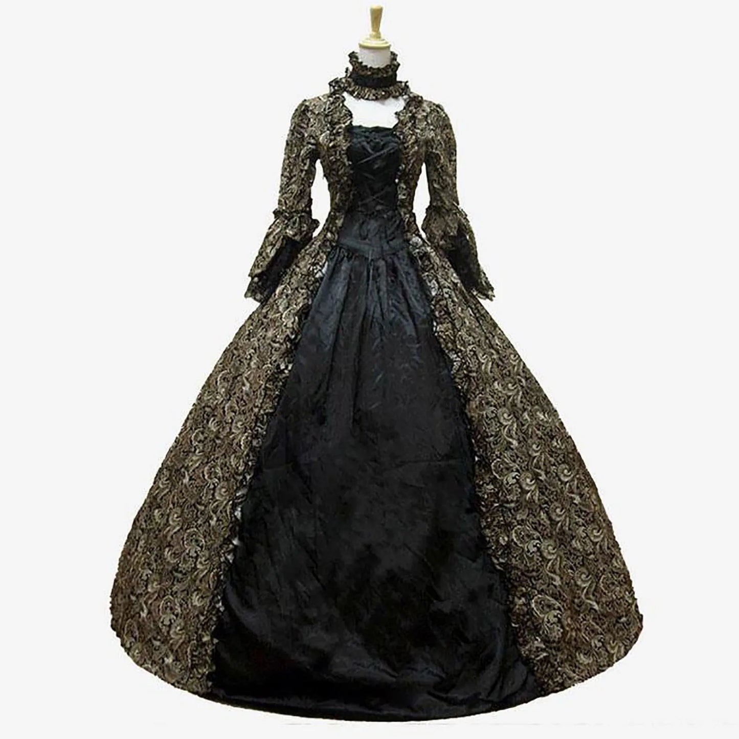 Medieval Hood Green Cocktail Dress