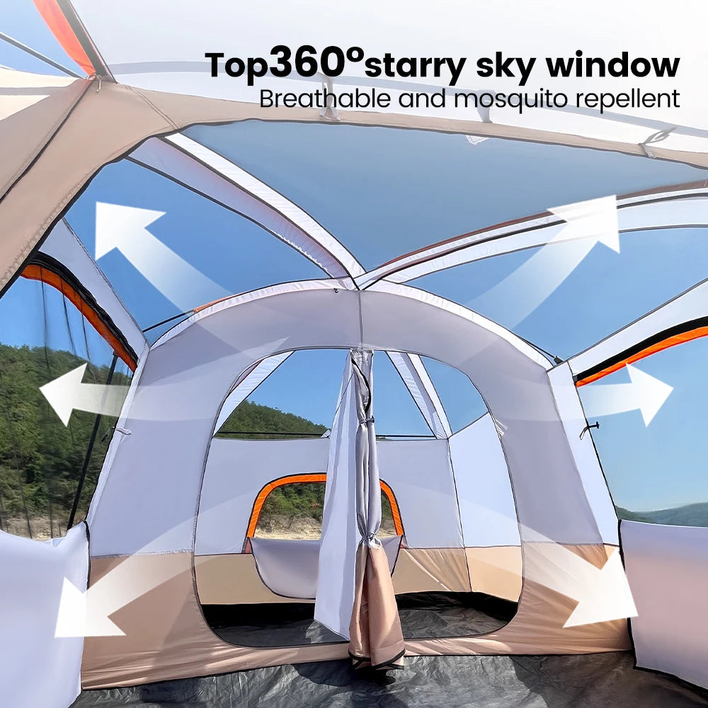 Sonuto Camping Family Tent 3-12 Persons