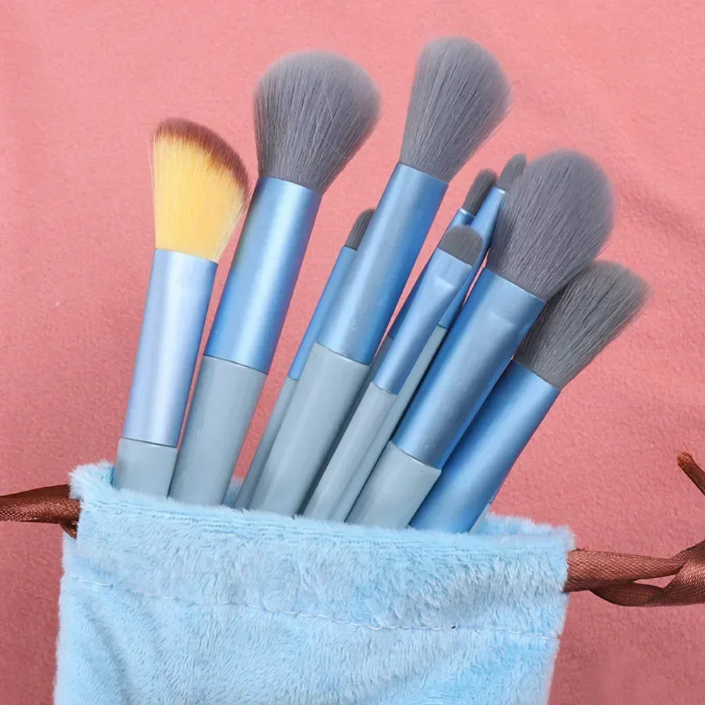 13 PCS Makeup Brushes Set Eye Shadow Foundation