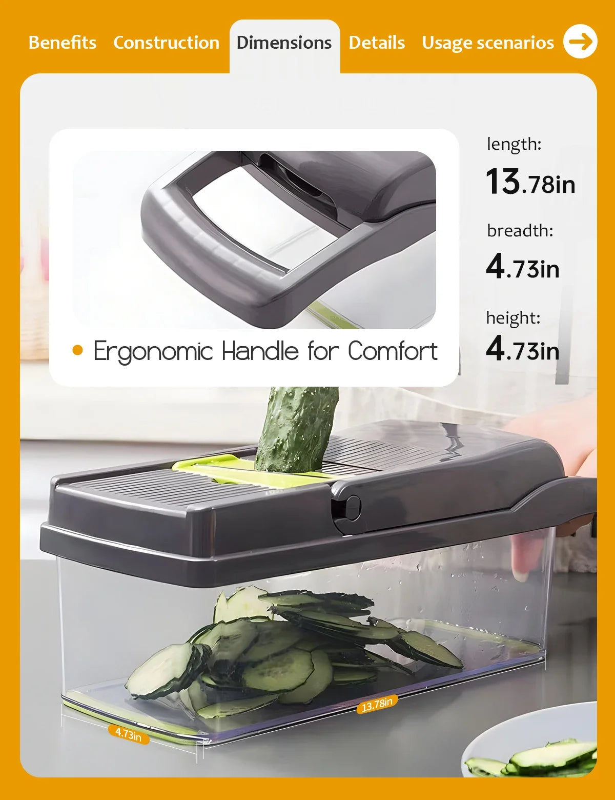 Multifunctional Vegetable Chopper