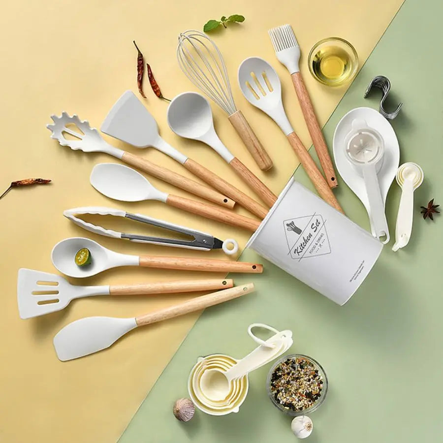 34Pcs/set, Non-stick Pot Special Cooking Tools Set