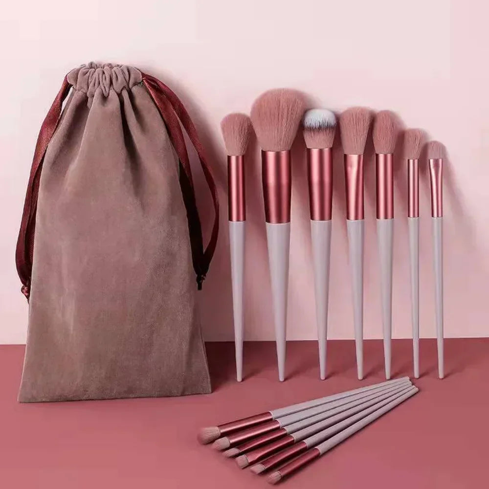 13 PCS Makeup Brushes Set Eye Shadow Foundation