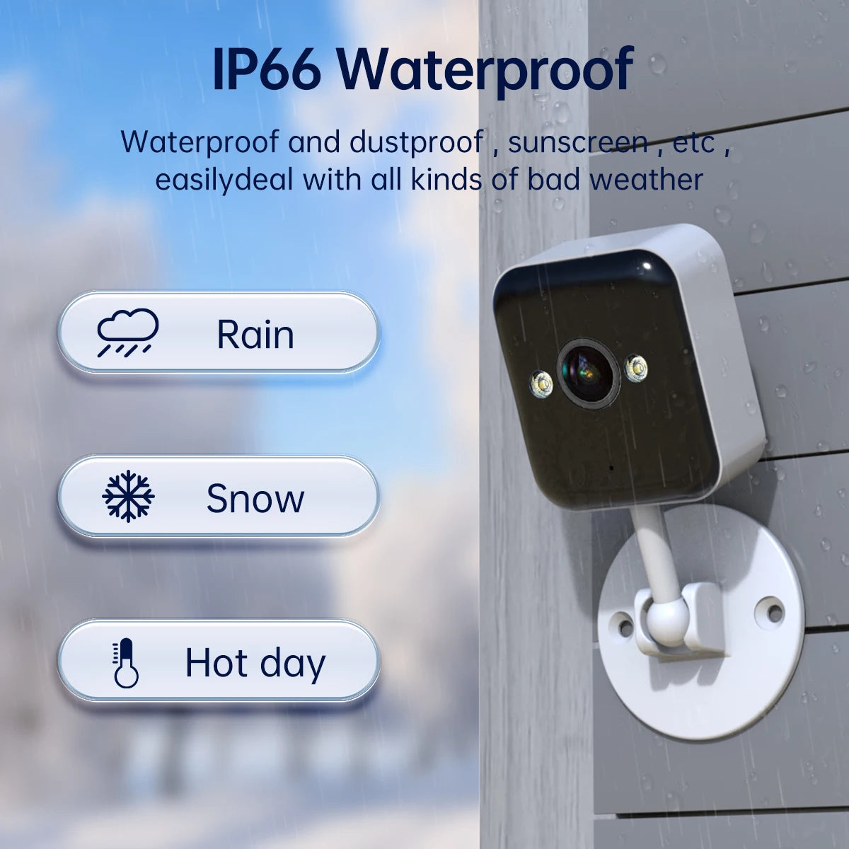 Wireless Camera Outdoor Color Night CCTV Surveillance Camera