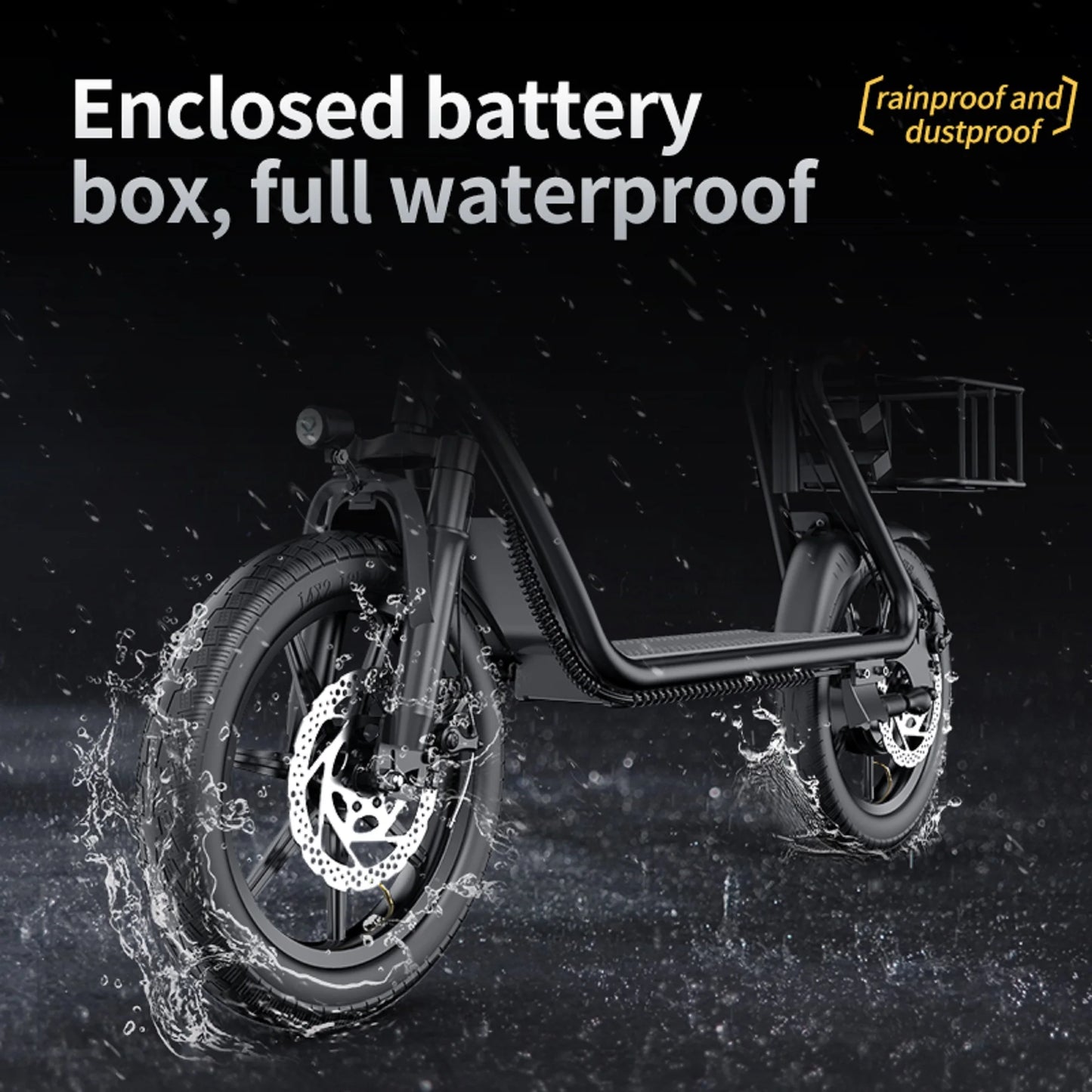 AOVOPRO 500W Electric Bicycle