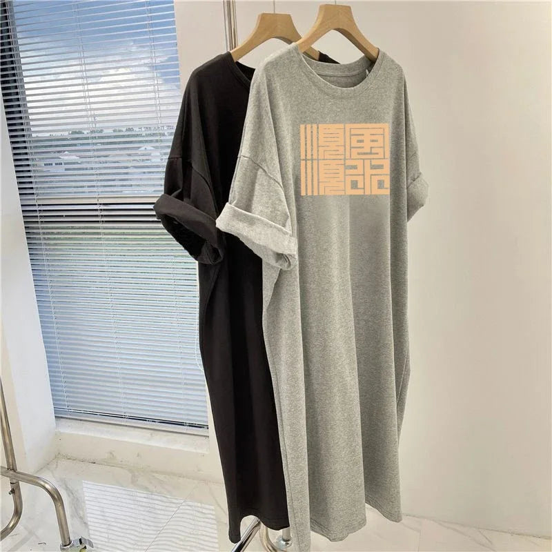 Women Clothing Chic Y2k Printed Dress