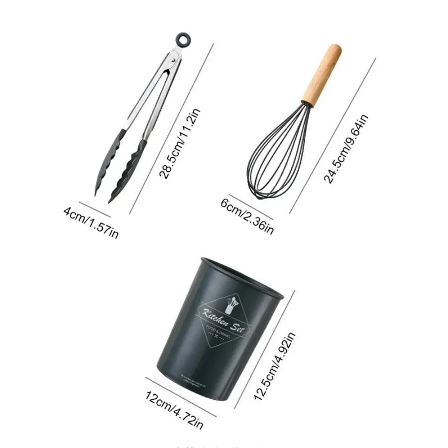 34Pcs/set, Non-stick Pot Special Cooking Tools Set