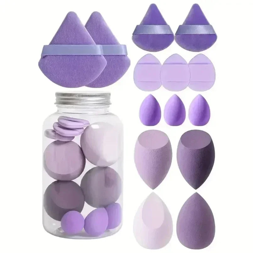 14Pcs Makeup Sponge Cosmetic Puff Foundation