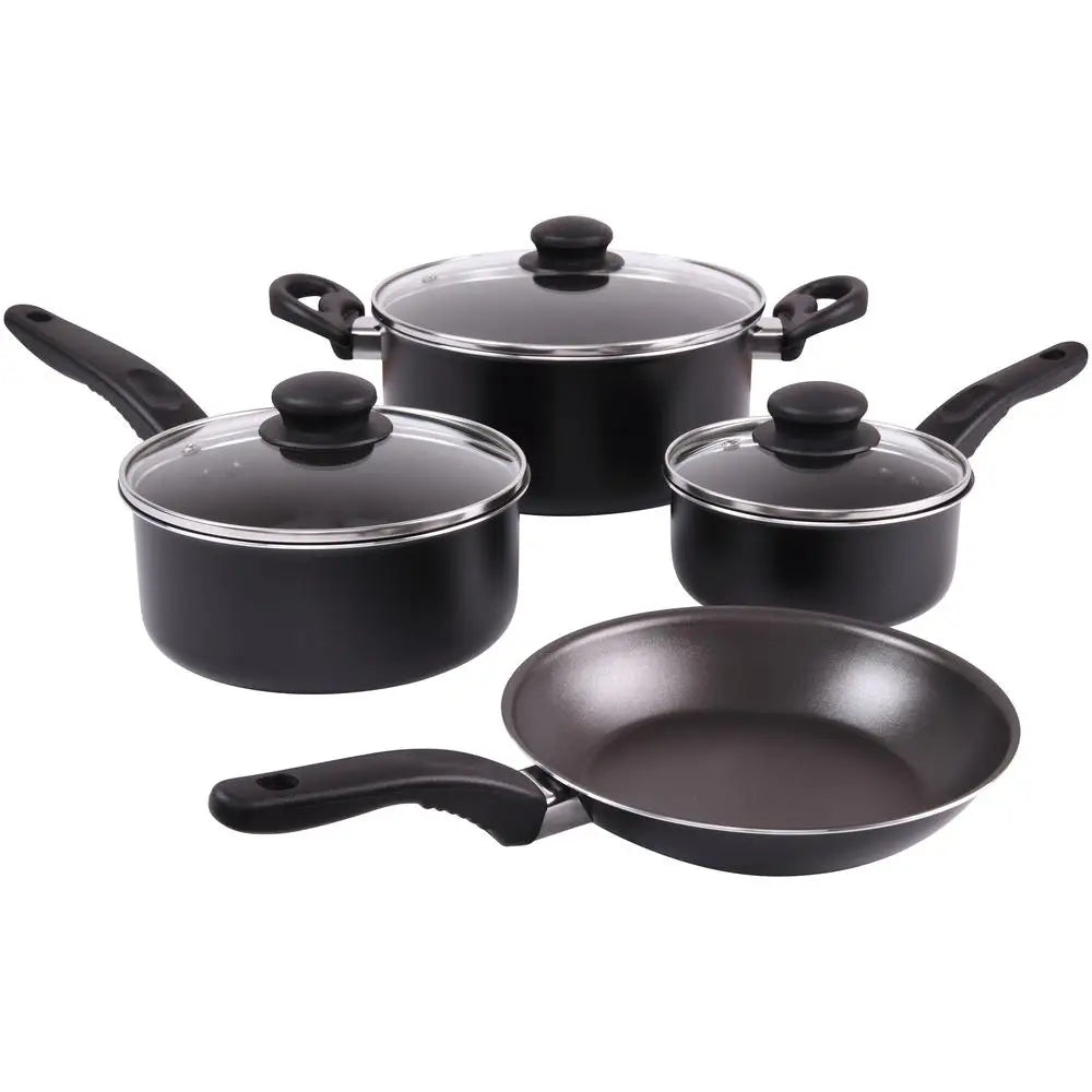 7-Piece Nonstick Aluminum Cookware Set