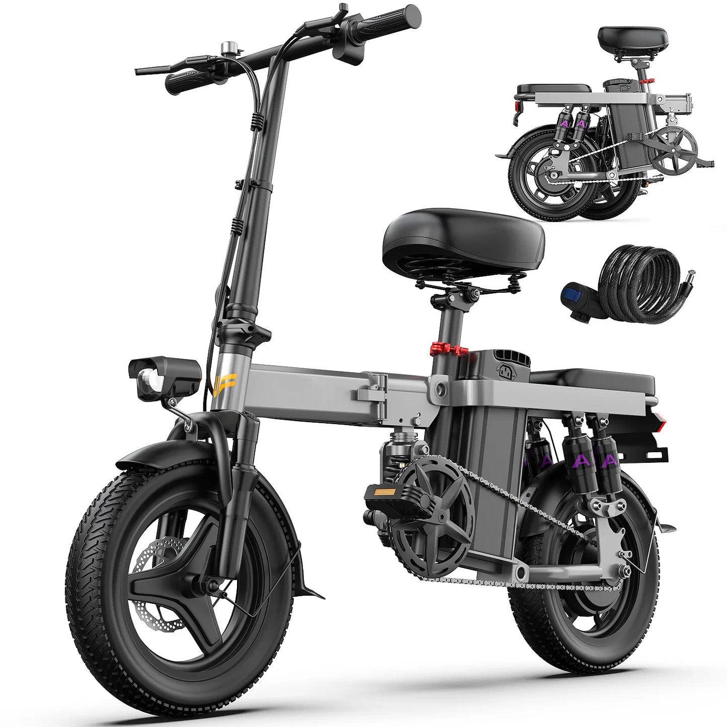 740W electric bicycle, suitable for adults,