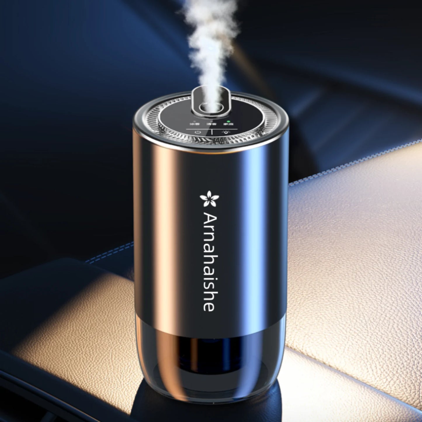 Smart Car Air Freshener with Essential Oil Diffuser