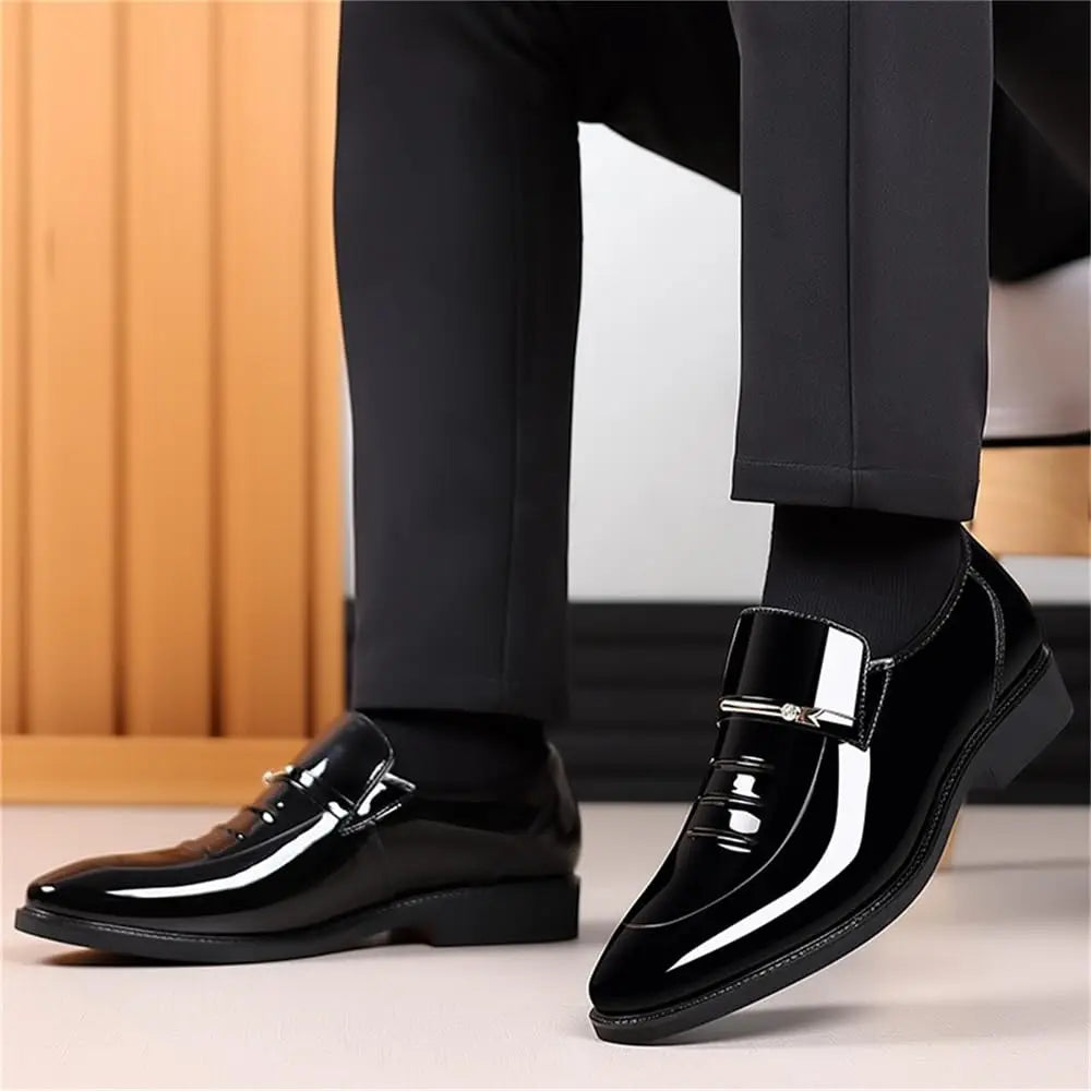 Mens Dress Shoes Formal Business Oxford High Gloss