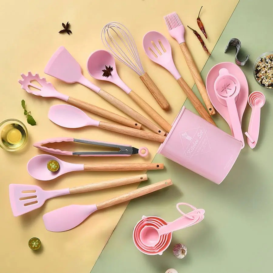 34Pcs/set, Non-stick Pot Special Cooking Tools Set