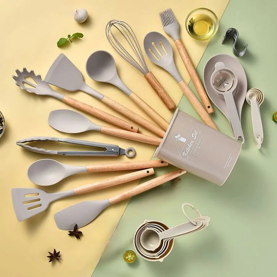 34Pcs/set, Non-stick Pot Special Cooking Tools Set