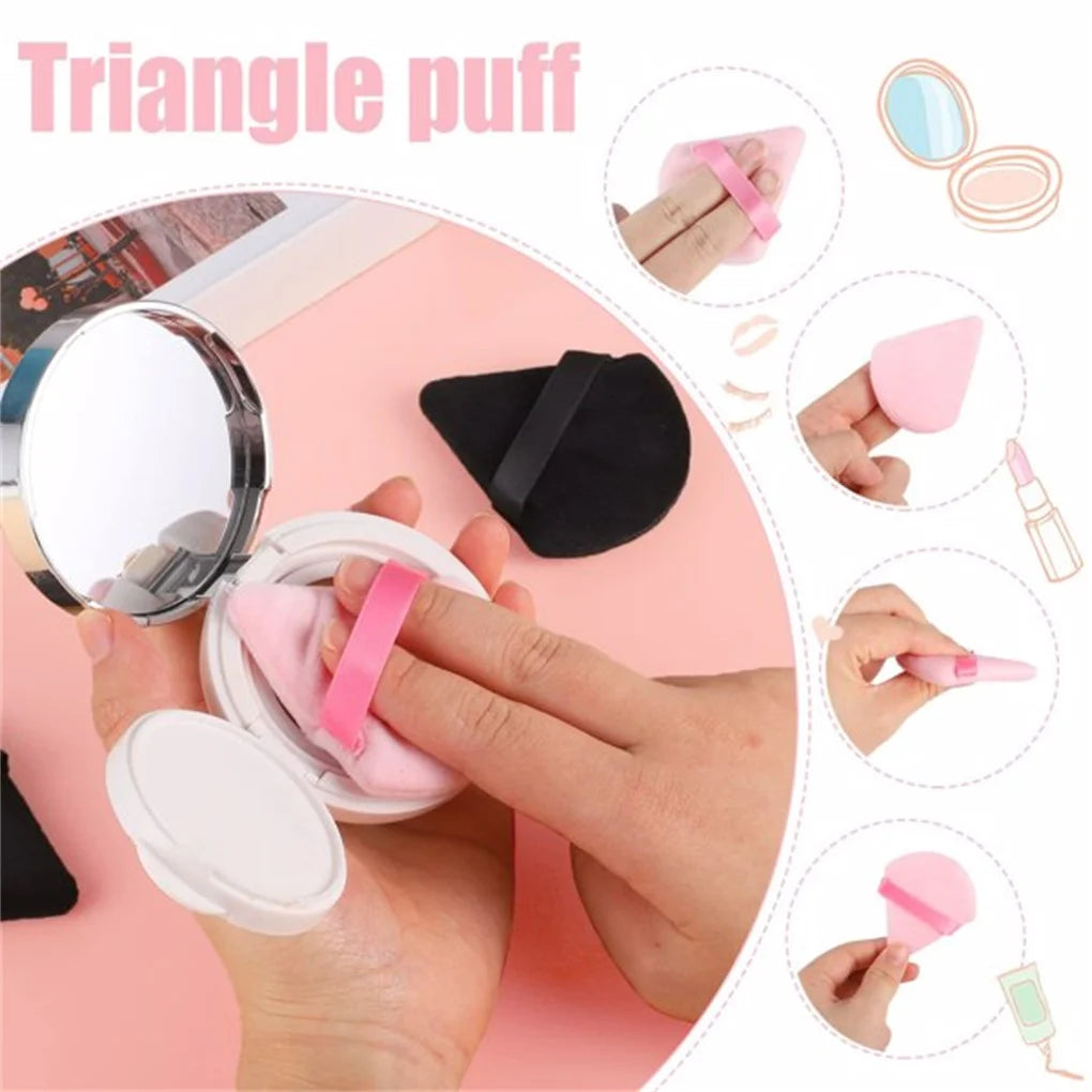 5Color/Set Triangle Powder Puff Makeup Sponge Cosmetic Foundation