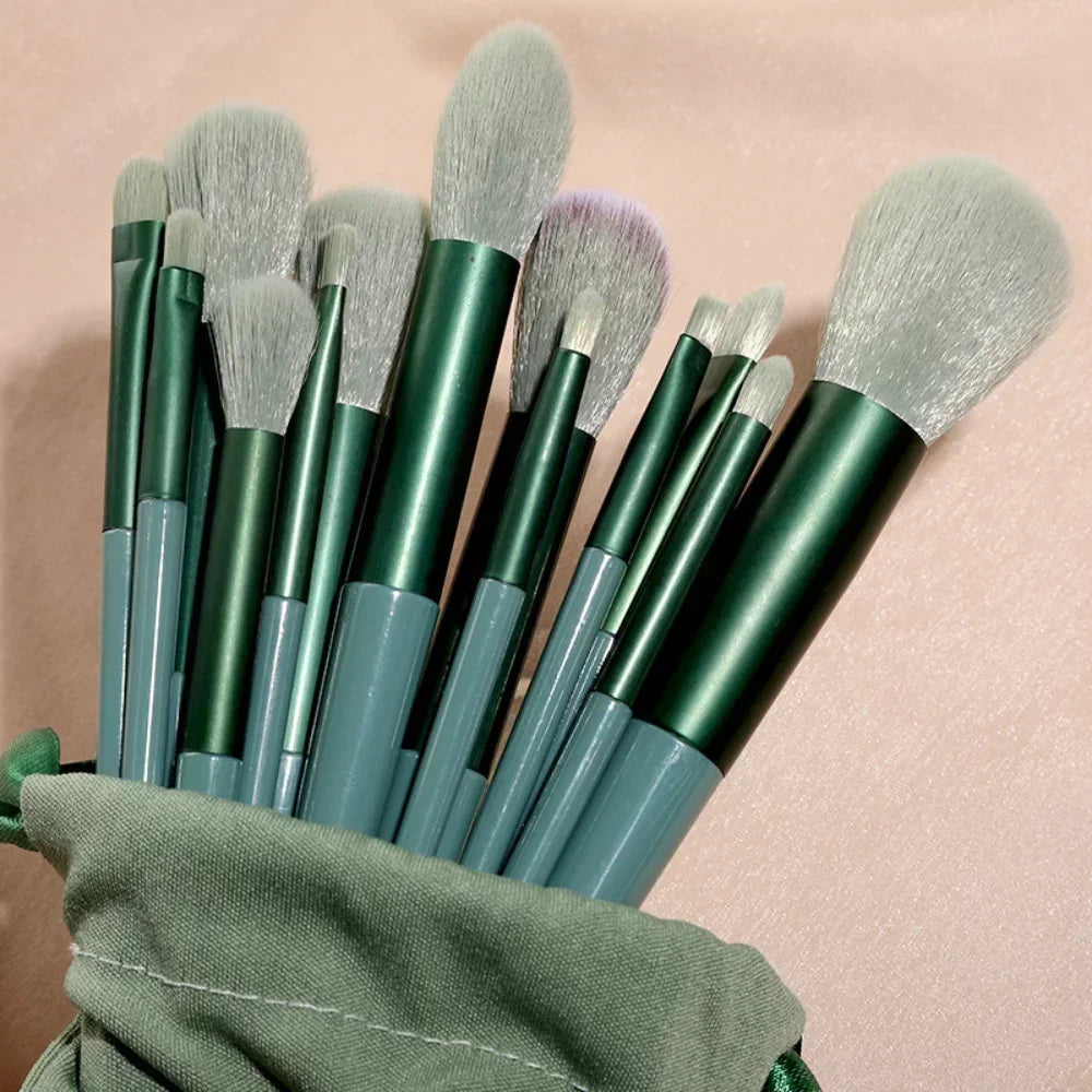 13 PCS Makeup Brushes Set Eye Shadow Foundation