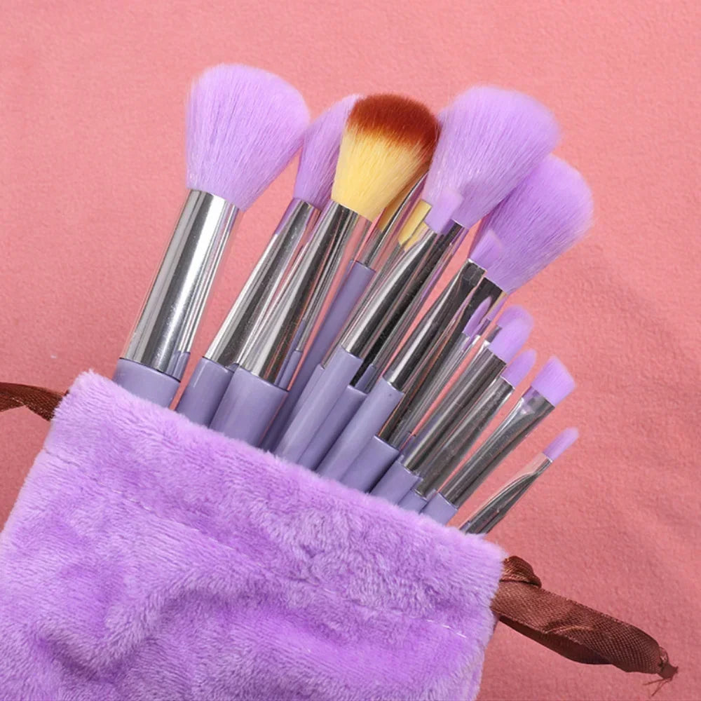 13 PCS Makeup Brushes Set Eye Shadow Foundation