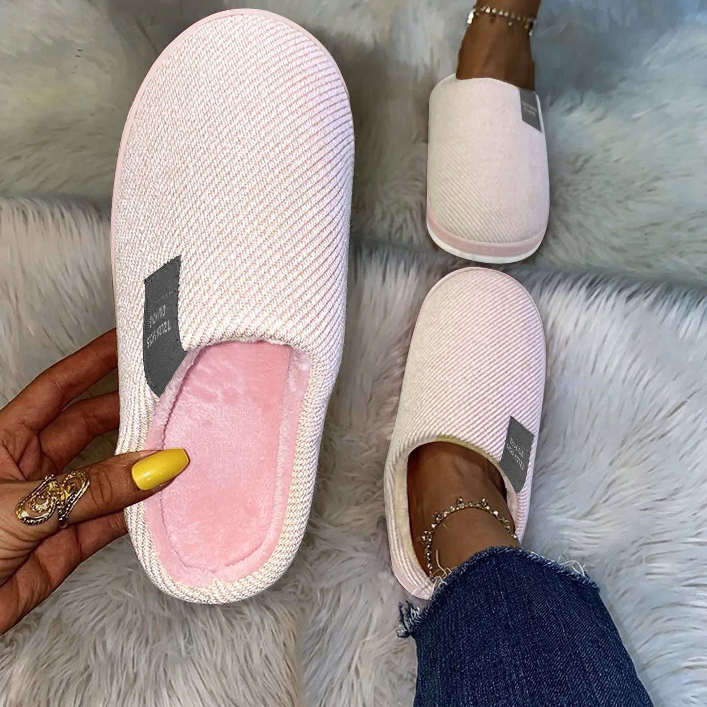 Women Winter Warm Home Slippers
