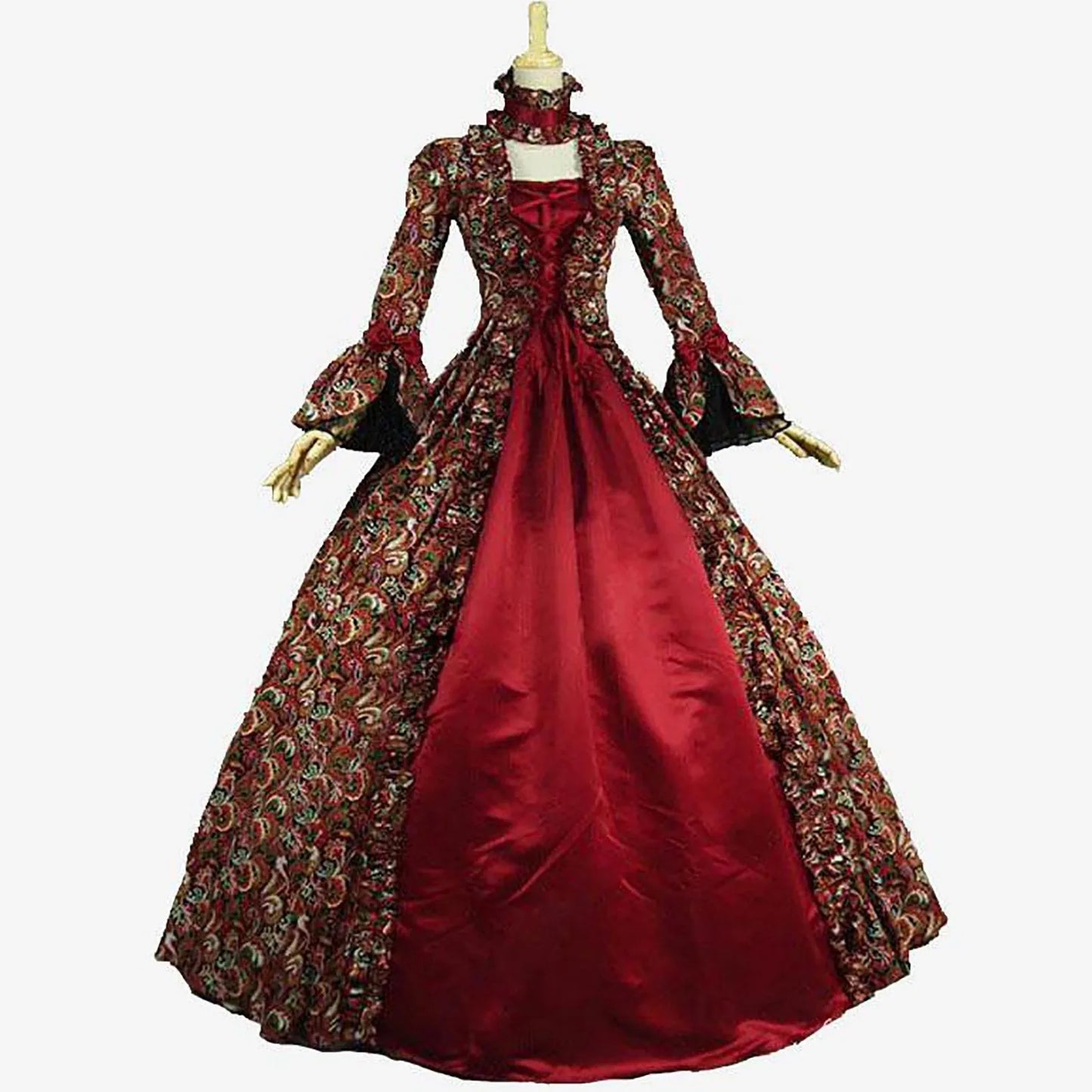 Medieval Hood Green Cocktail Dress