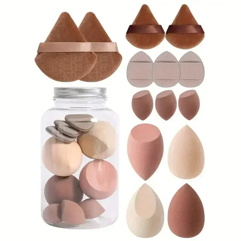 14Pcs Makeup Sponge Cosmetic Puff Foundation