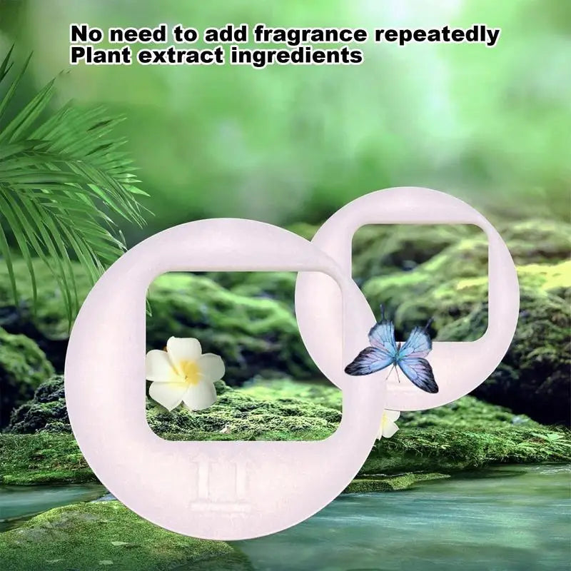 Car Air Freshener Diffuser Aromatherapy Diffuser Car Scent Diffuser Air Freshener Car Accessories Solar-Powered Eco-Friendly For