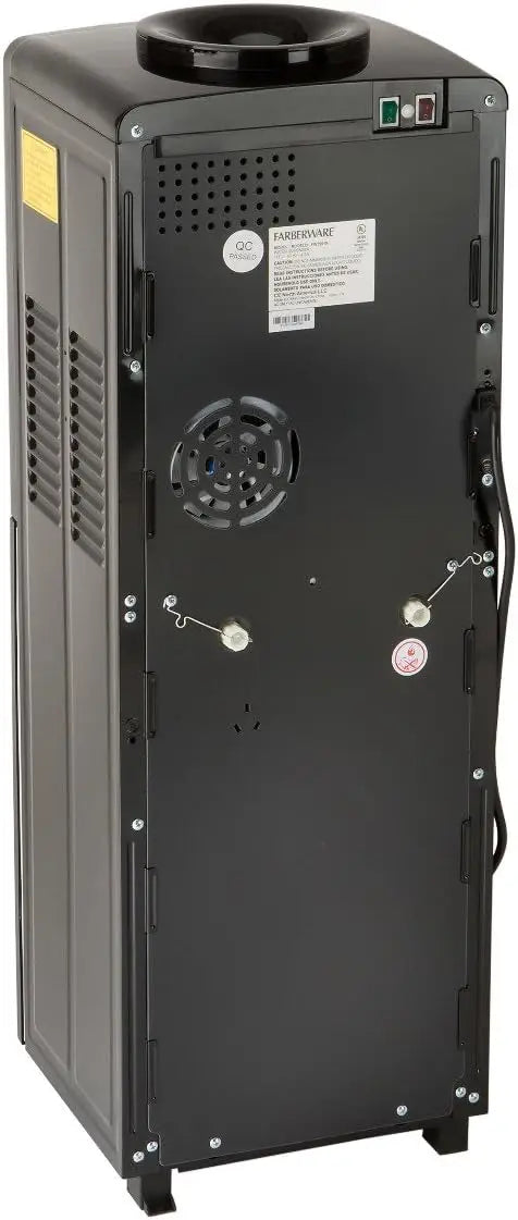 Freestanding Hot and Cool Water Cooler Dispenser, Black