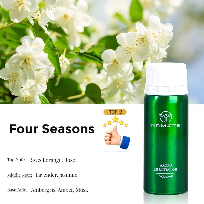 Perfume Essential Oils 100ML Aroma Diffuser