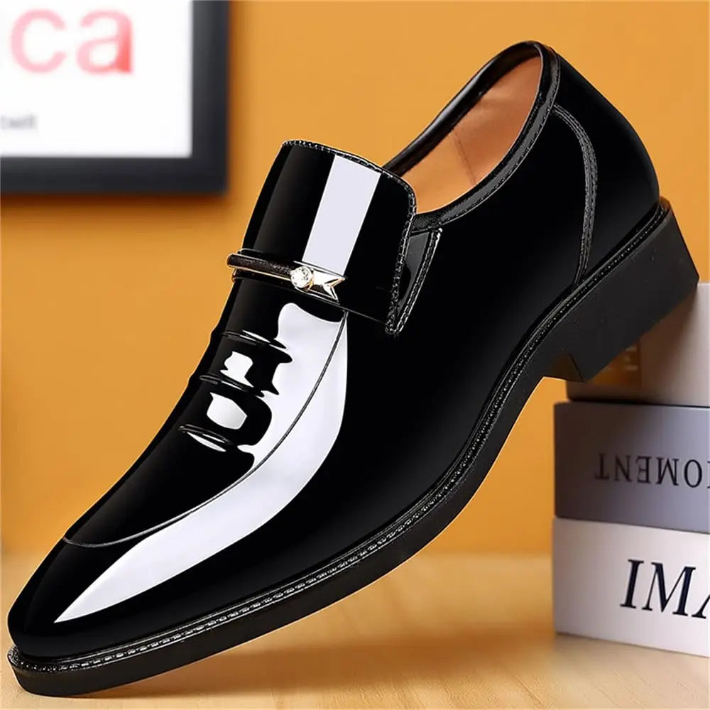 Mens Dress Shoes Formal Business Oxford High Gloss