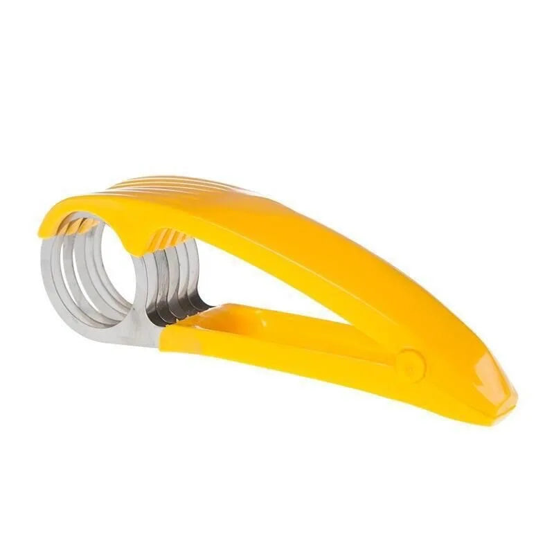 2Pcs/Pack Stainless Steel Slicer Banana Cucumber Carrot