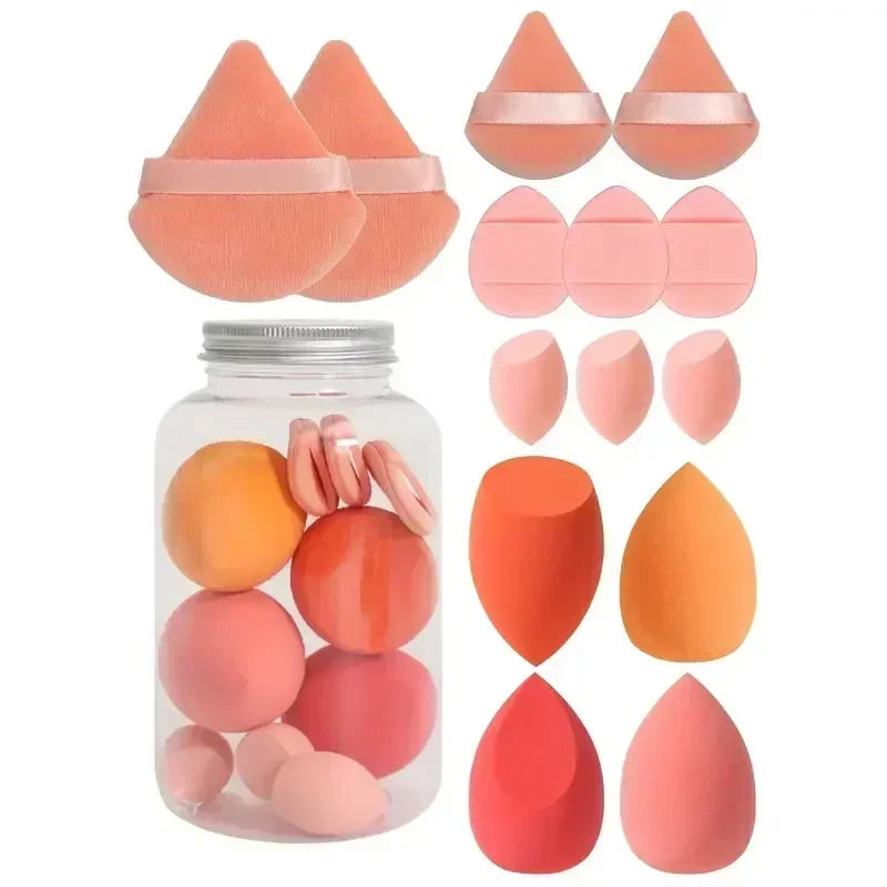 14Pcs Makeup Sponge Cosmetic Puff Foundation