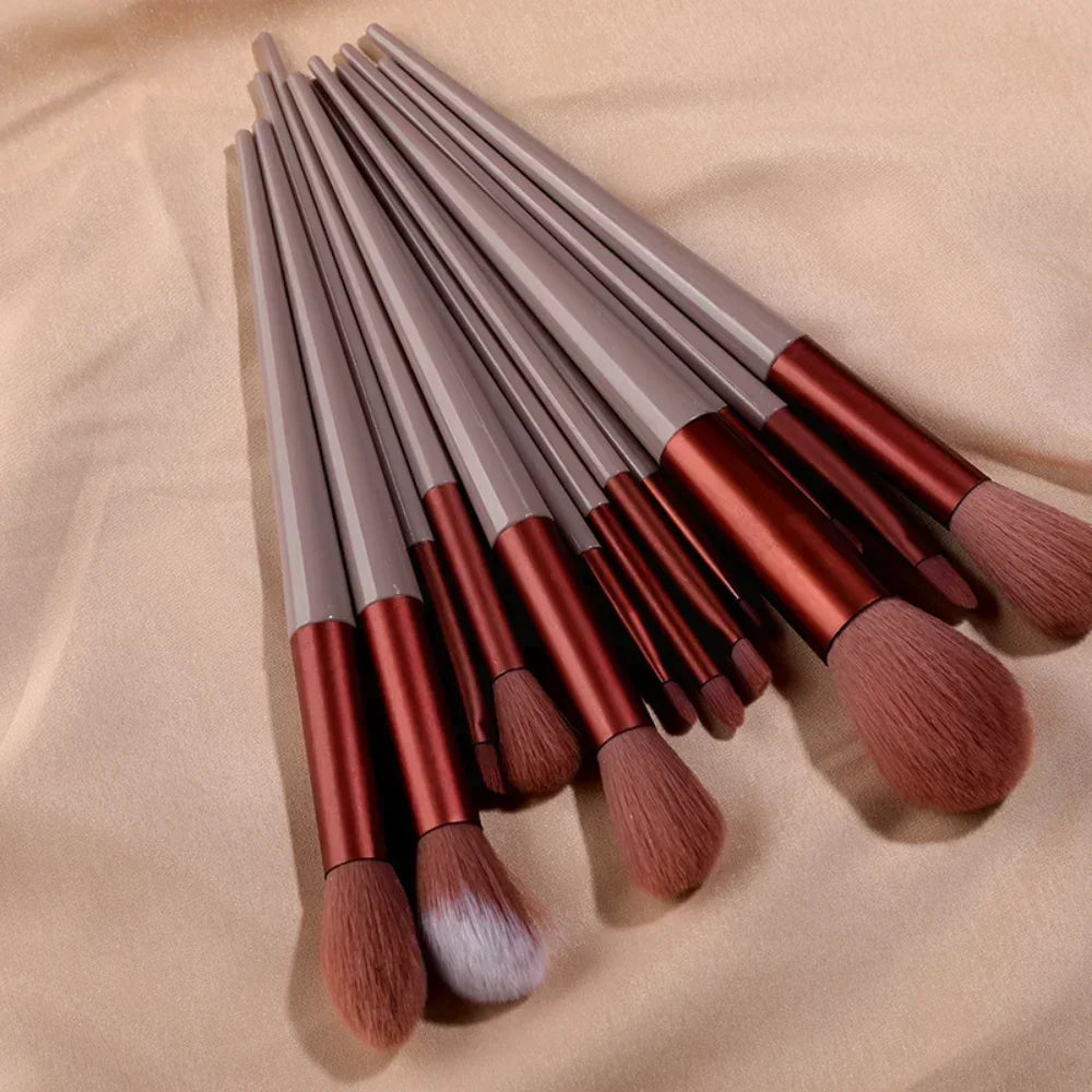 13 PCS Makeup Brushes Set Eye Shadow Foundation