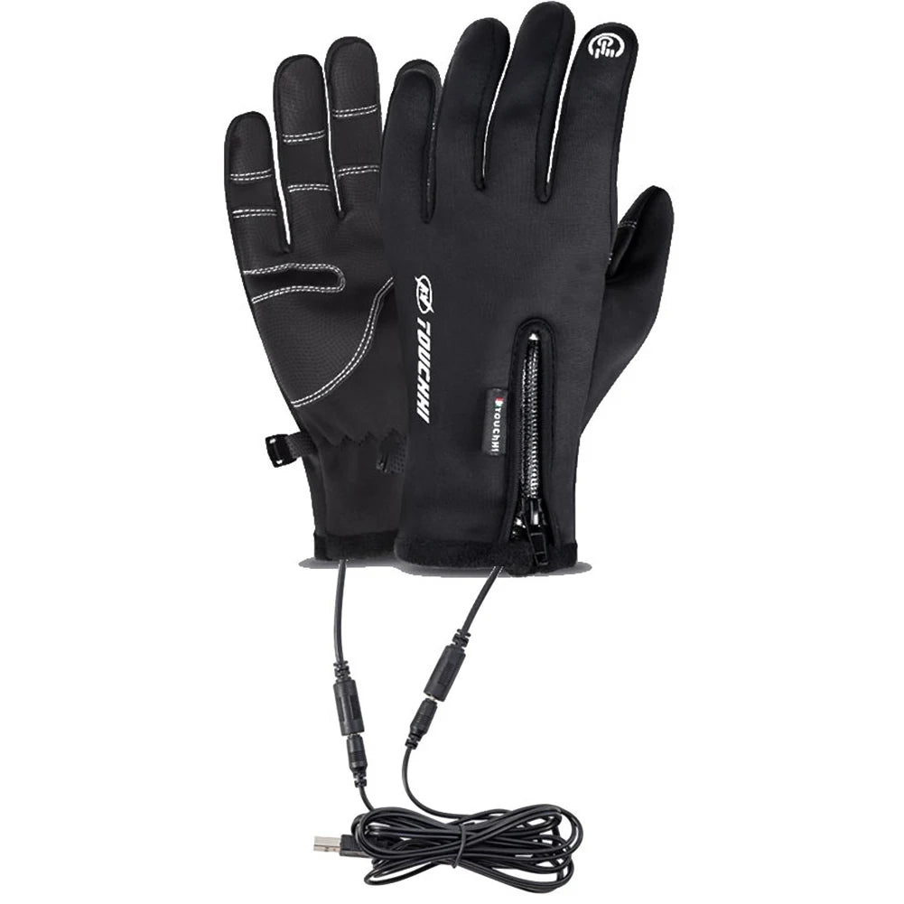Winter Warm Cycling Waterproof Men's Gloves