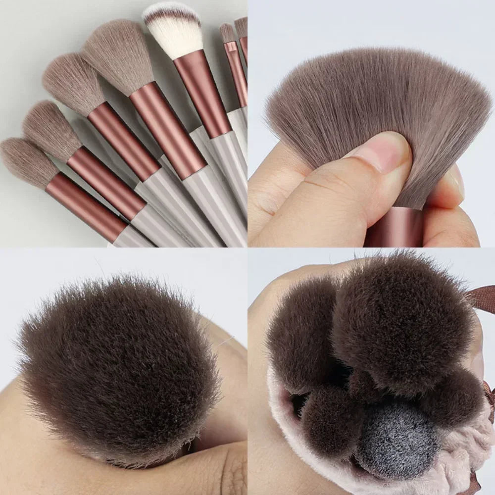 13 PCS Makeup Brushes Set Eye Shadow Foundation