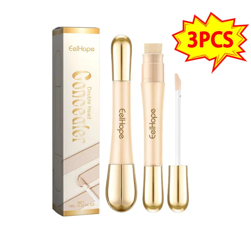 3pcs/set Double Head Concealer Cover Acne Spot