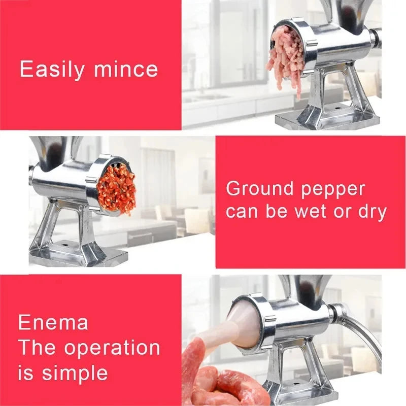 Meat Grinder Stainless Steel Sausage Filling Machine
