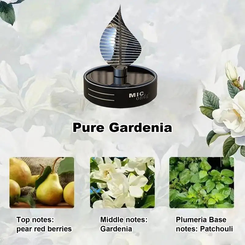 Car Air Freshener Diffuser Aromatherapy Diffuser Car Scent Diffuser Air Freshener Car Accessories Solar-Powered Eco-Friendly For